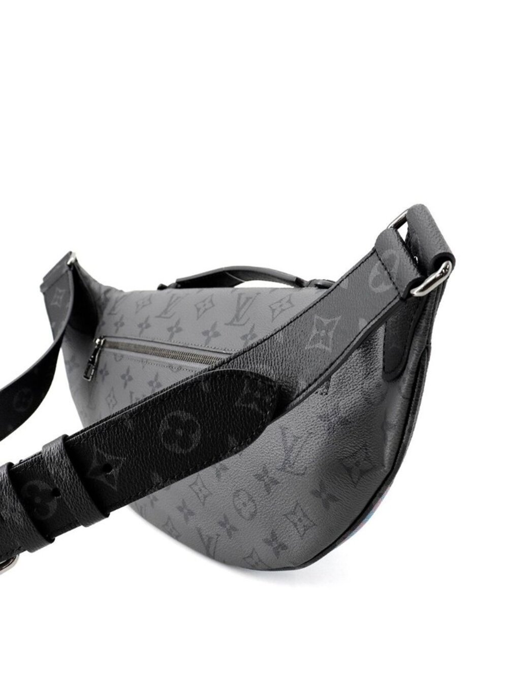 Louis Vuitton Belt Bag Monogram Eclipse Reverse LV Yk Maxi Bam Yayoi Kusama - Picture 3 of 10